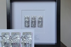 Horse-Triptych-Faced-Caricature-001-Silver-Leaf