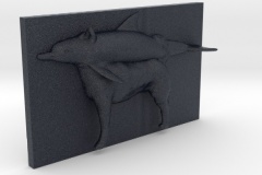 Dolphin+Dog Caricature