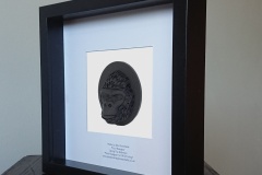 Gorilla Face Half-Voronoi Mask