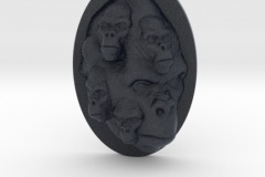 Gorilla Multi-Faced Caricature