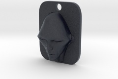 Personalised Mans Face Caricature Keyfob