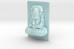 Personalised Triple-Headed Buddha Caricature