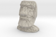 Moai-Face-Voronoi-Mask-Sandstone