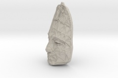 Nefertiti-Face-Voronoi-Mask-Sandstone