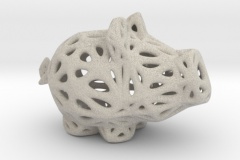 Voronoi-Lucky-Pig-by-Xenyo-Sandstone