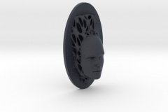 Woman-Full-Face-Voronoi-Support-Black